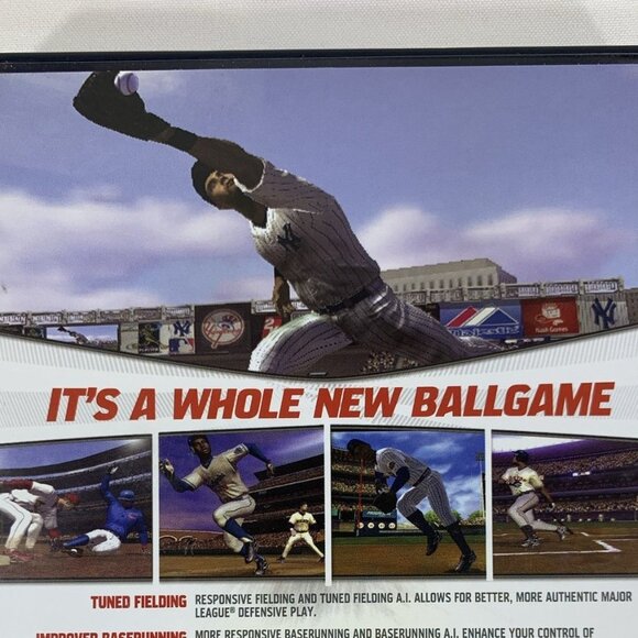 PlayStation 2 Major League Baseball 2K7 Video Game Case no Manual Tested - Picture 4 of 5